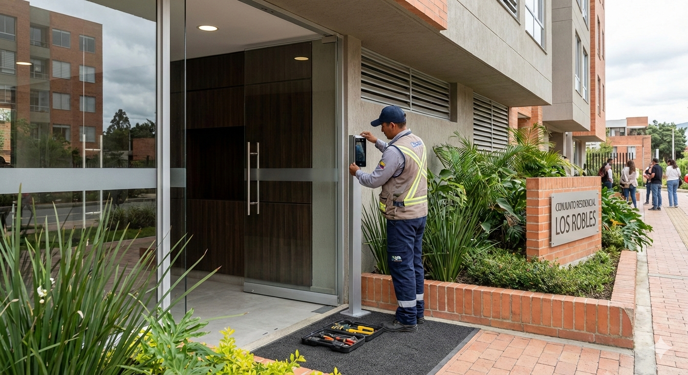 Centro de Control de Seguridad Moderno